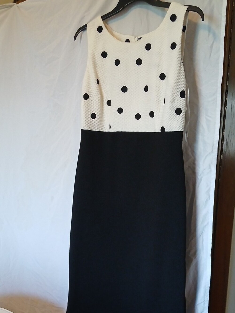 Danny & Nicole Black Textured Jacket with Shiny Black Button - Picture 3 of 4